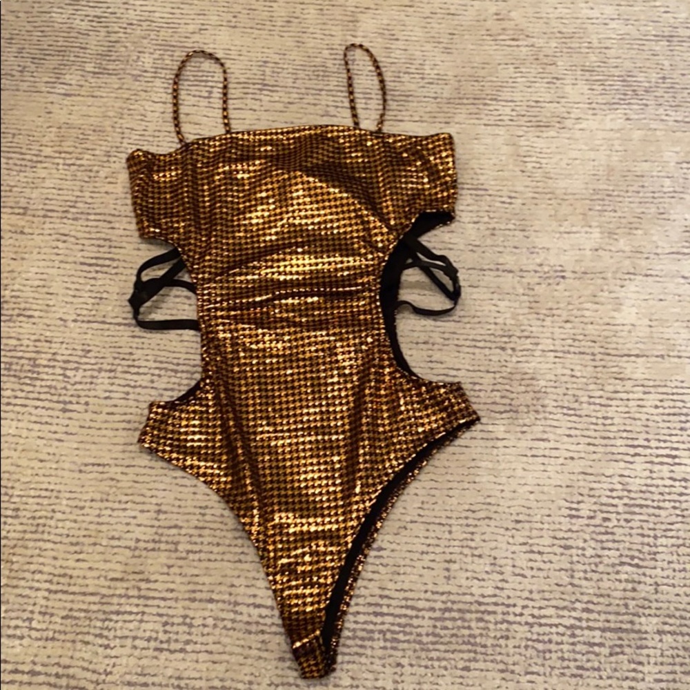 Better Be Metallic Bodysuit